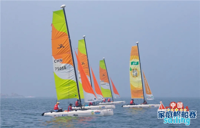 千里海岸线中国家庭帆船赛威海站扬帆(图2)