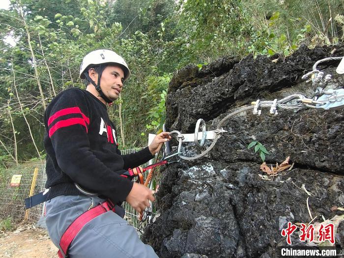 靠山吃山广西小山村借岩壁芭蕾焕新生(图2)
