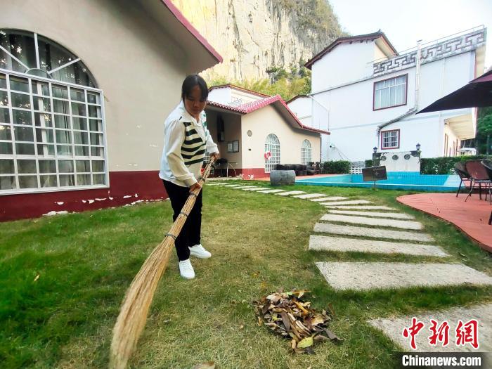 靠山吃山广西小山村借岩壁芭蕾焕新生(图6)