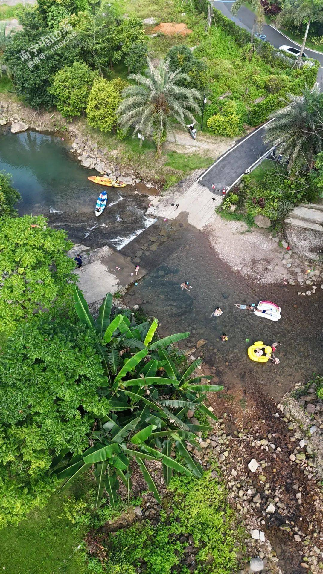 南宁自驾25h竟然藏了个世外桃源般的露营地！群山环抱、溪水潺潺可以溯溪游泳、露营烧烤！(图3)