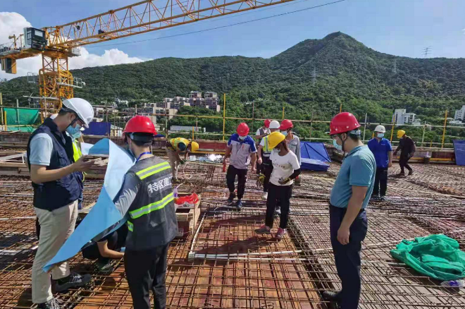 盐田区梅沙运动中心项目顺利完成主体工程封顶(图2)