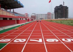 全国工程案例-塑胶跑道材料生产_环保透气型跑道_复合型塑胶厂家_混合型材料_EPDM供应商_环保全塑型_运动场厂家_绿舒(图3)