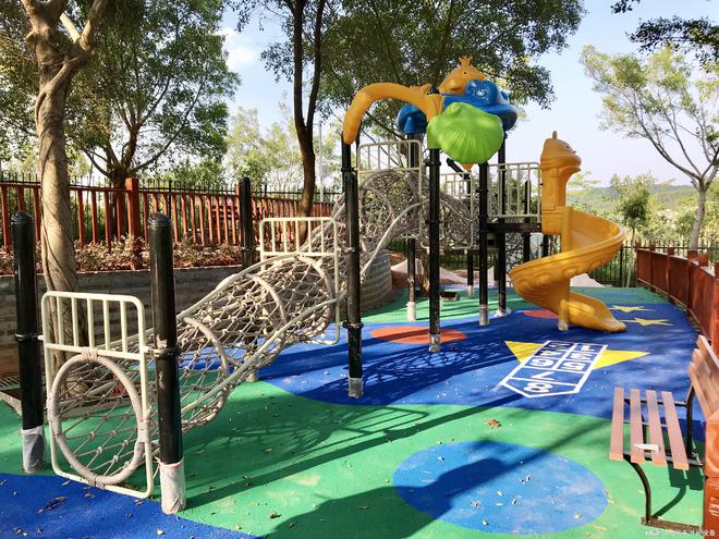 广西南宁幼儿园攀爬架廊桥架(图2)