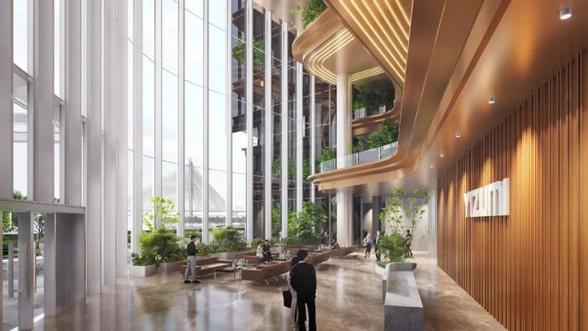 Aedas新作伊之密全球总部：佛山创新可持续发展的滨江地标(图3)