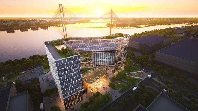 Aedas新作伊之密全球总部：佛山创新可持续发展的滨江地标(图5)