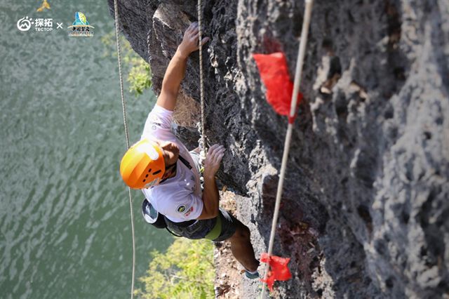 探拓赞助攀岩盛赛以硬核装备助力选手们奋力攀登(图3)