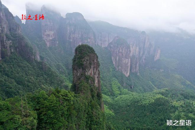 攀岩圣地公盂石林风景背后有风险