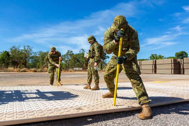 澳大利亚空军实验「临时机场铺垫」可快速建立远征基地(图1)
