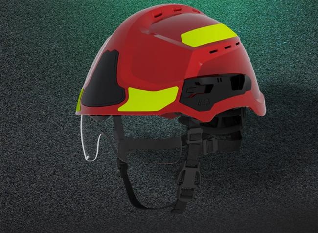 火场救援风险大梅思安（MSA）F2XR救援头盔实力保周全(图2)