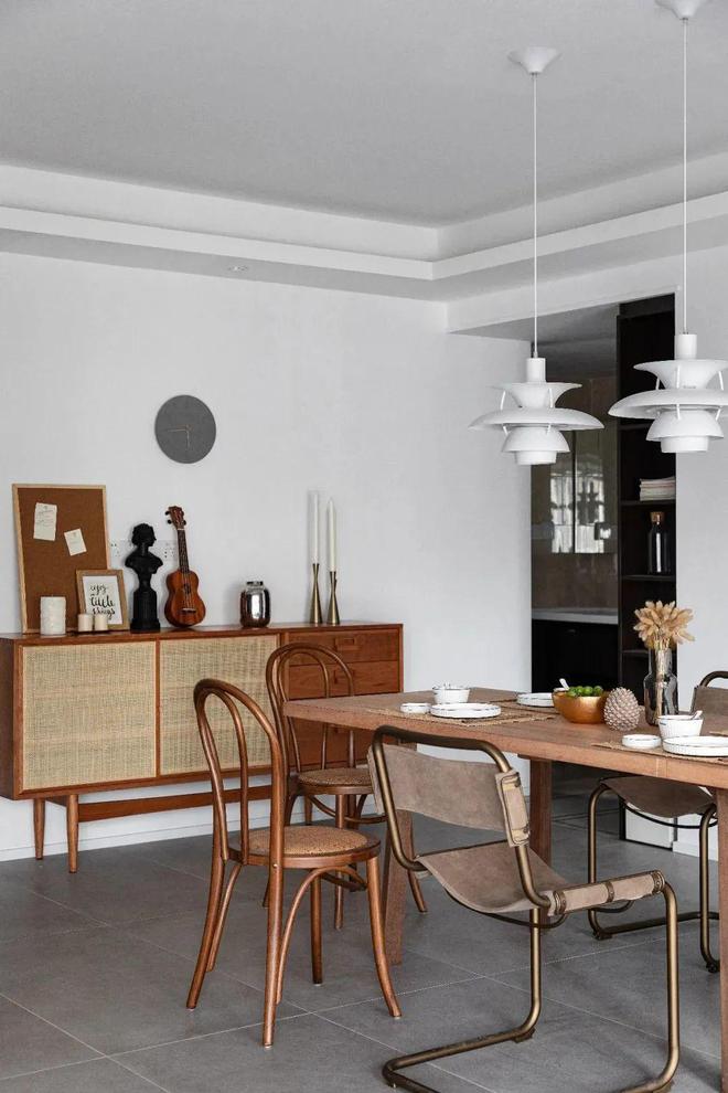 125㎡设计客厅变身图书馆儿童房设计攀岩墙学习玩耍两不误(图5)