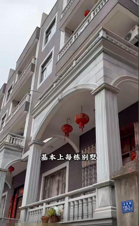 福清农村现状：大量豪华别墅却不见人影不是出国就是去外省赚钱(图2)