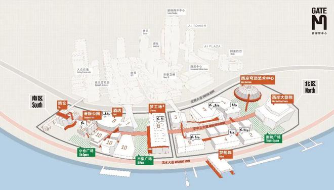2024上海最新爆火滨水街区商业——GateM西岸梦中心(图19)