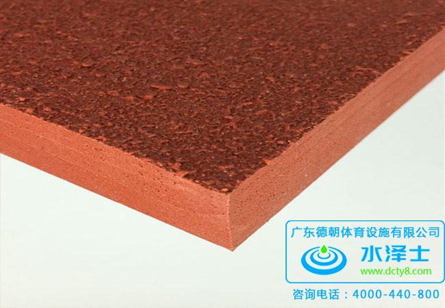 什么是全塑型自结纹塑胶跑道？(图1)