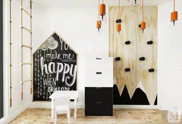 培养孩子专注力且强身健体在家造个儿童攀岩墙原来并不费力！(图4)