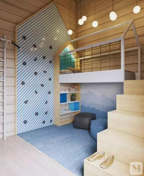 培养孩子专注力且强身健体在家造个儿童攀岩墙原来并不费力！(图7)