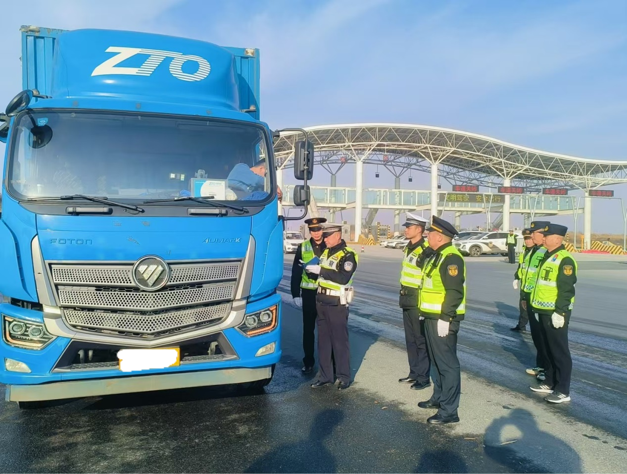 杨小店超限超载检测站积极行动全面备战春运(图2)