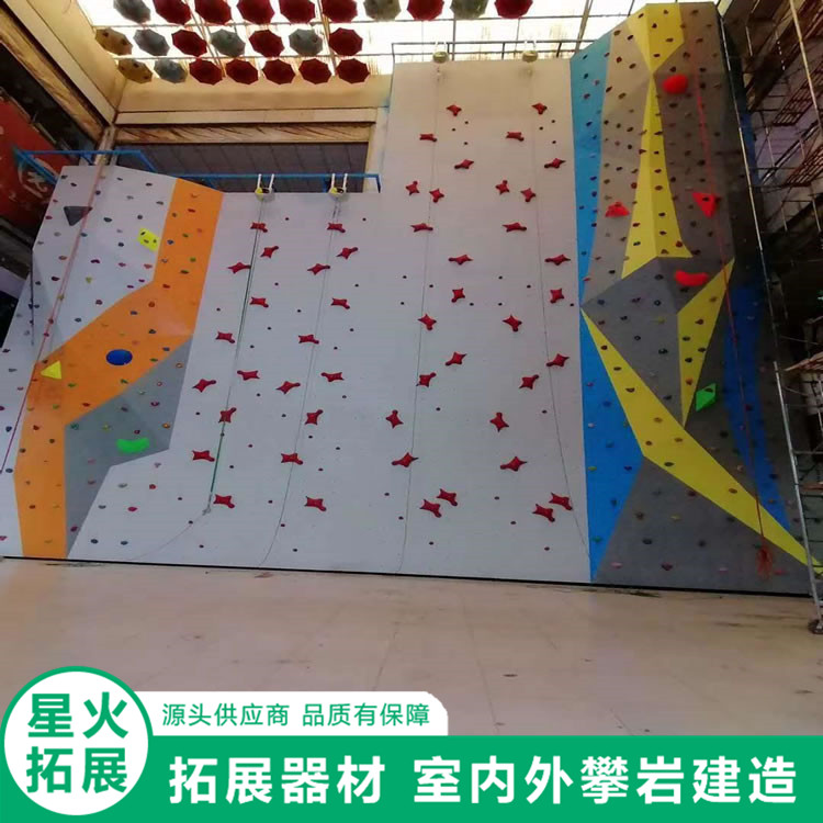 室内攀岩墙中小学攀岩墙成人器械(图1)