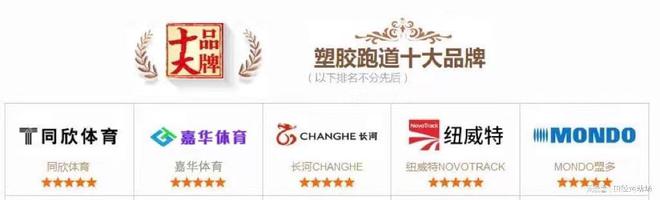 国际塑胶跑道品牌榜塑胶跑道什么品牌好？(图1)