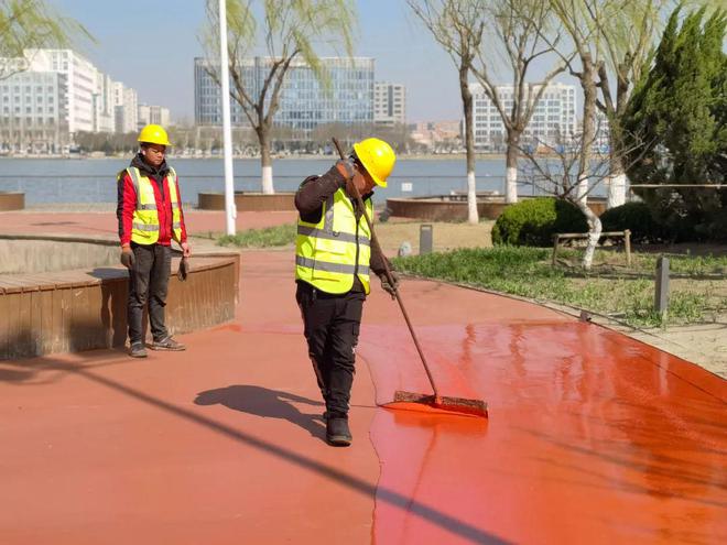 滨城新闻丨天津港保税区空港东西湖智慧步道焕新升级(图2)