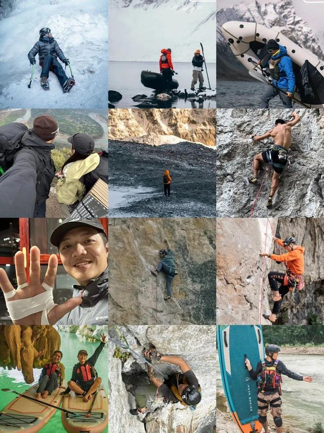 10㎡+3000块能做什么？他装下了攀岩训练墙、健身房和整个户外圈(图5)