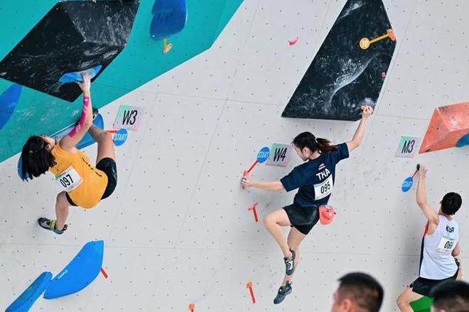 2025亚洲青年攀岩锦标赛在贵阳璀璨启幕14个国家和地区攀岩好手赴热血之约(图4)