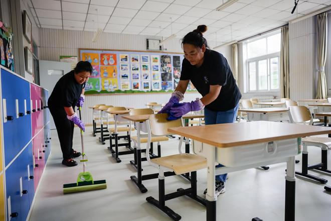 “洪水到此止步但成长不会”密云这所小学开学前保留水位线(图3)