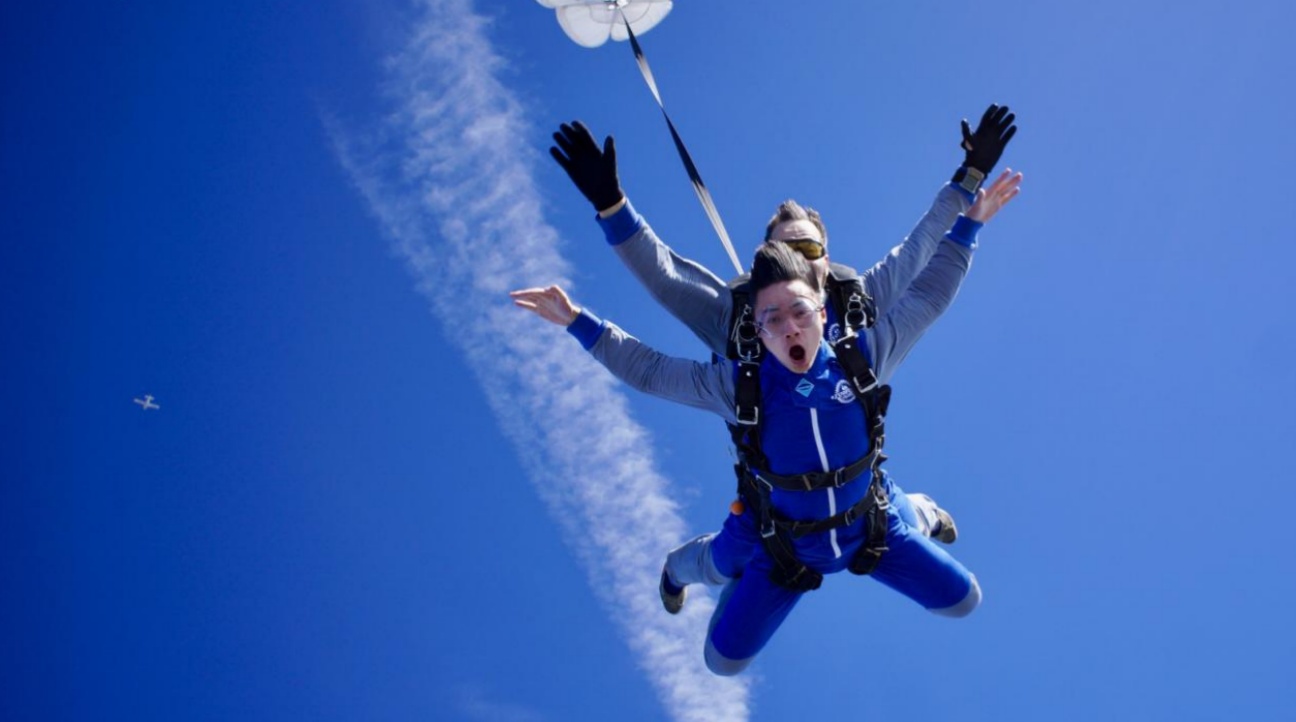 跳伞潜水探险“轻极限运动者”在建德找到“快乐老家”(图3)