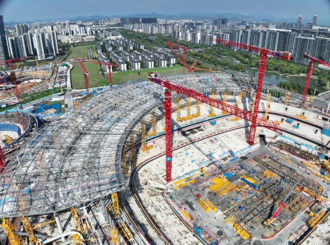 未来科技城这个家门口的专业足球场最新进展来了