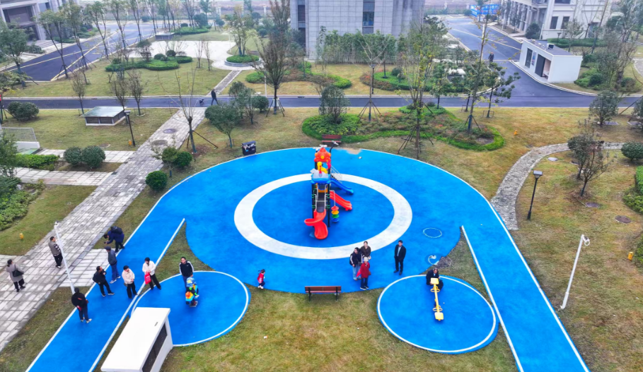 江淮运河蜀山段首个安置小区顺利分房(图2)