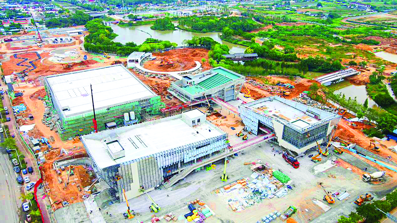 惠州市儿童公园88米高摩天轮和四季飘雪乐园预计明年开放(图2)