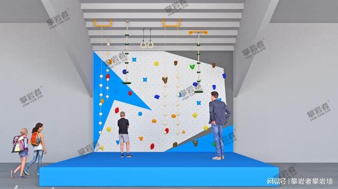 院校攀岩墙场地条件全解析：尺寸、承重与设计要求(图4)
