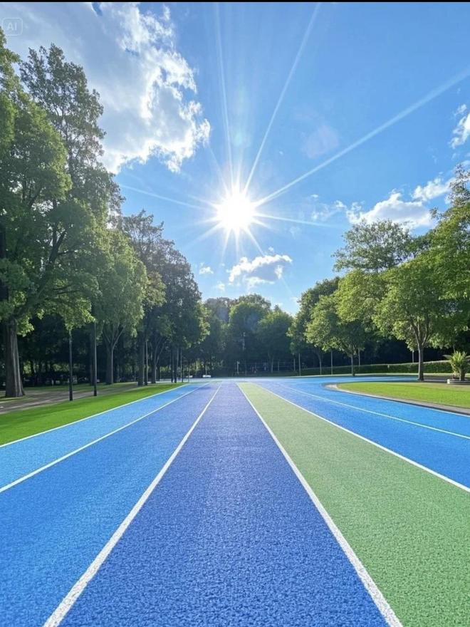 一分钟搞懂混合型塑胶跑道的制作原理(图2)