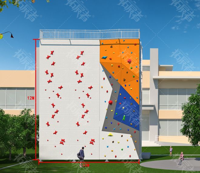 师范大学攀岩墙建设助力育人探索多维价值