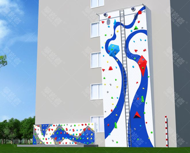 中小学攀岩墙建设：赋能成长的立体运动空间(图2)