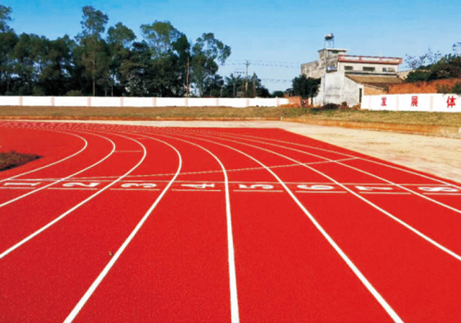 塑胶跑道材料有哪些种类？(图1)