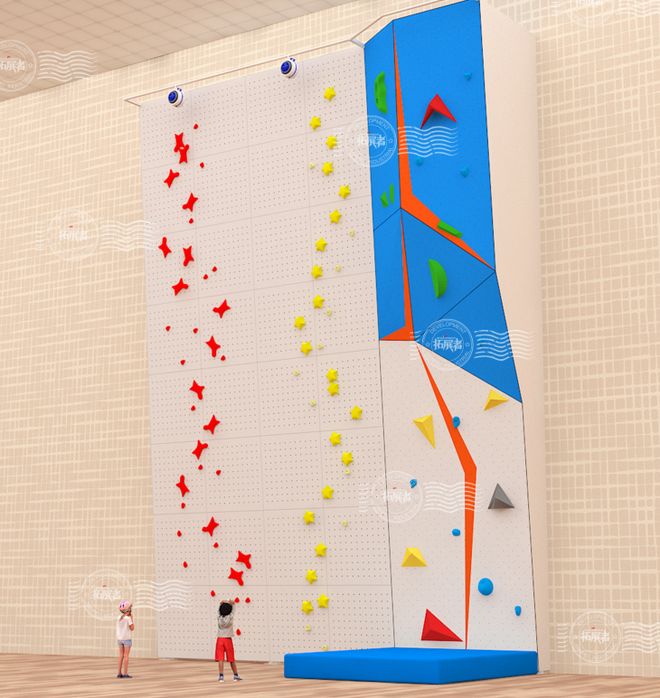 高校解决场地难题：室内攀岩墙建设指南发布(图1)