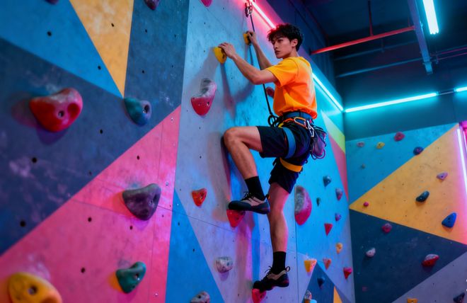 院校室内攀岩墙建设白皮书：墙体要求与面积测算规范(图1)