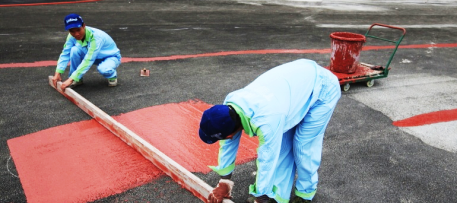 预制型塑胶跑道施工(图4)