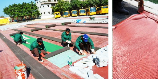 预制型塑胶跑道施工(图6)